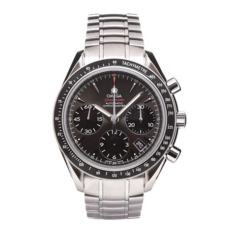 mens omega speedmaster chronograph automatic stainless steel 40mm|omega speedmaster chronograph date watch.